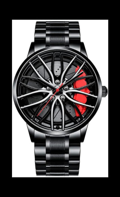 Reloj deportivo 3D en forma de llanta